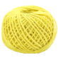 Yellow Jute Cord | Coloured Hessian Cords